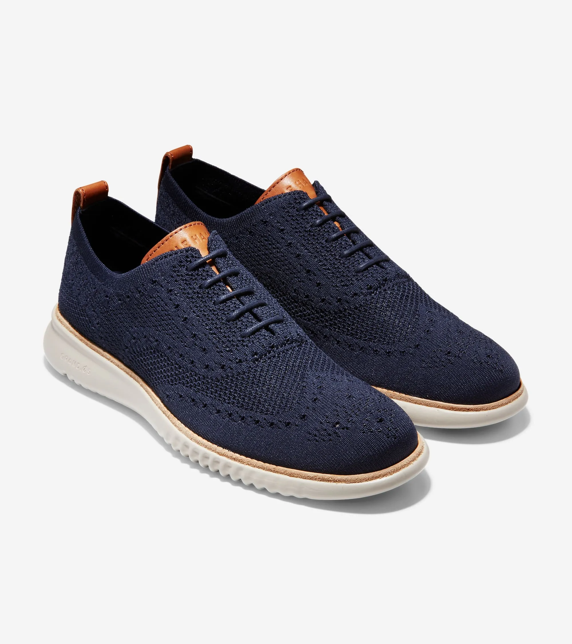 Мужские 2.ZERØGRAND Wingtip Oxfords