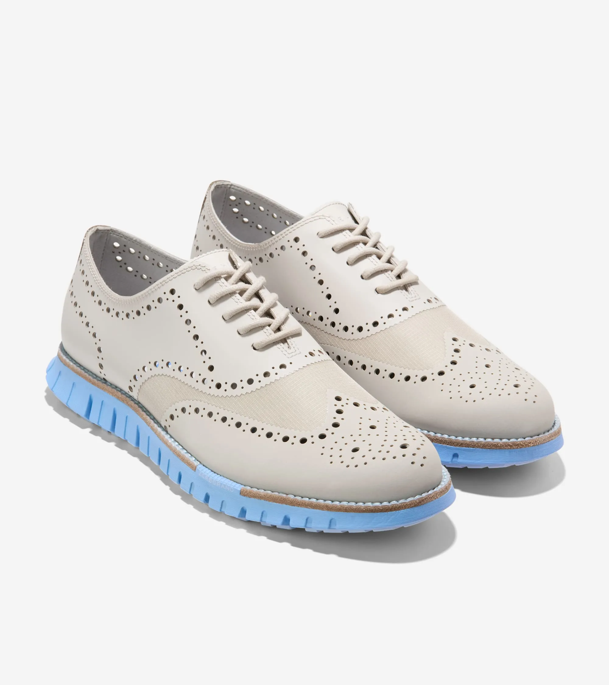 Мужские ZERØGRAND Remastered No Stitch Wingtip Oxfords