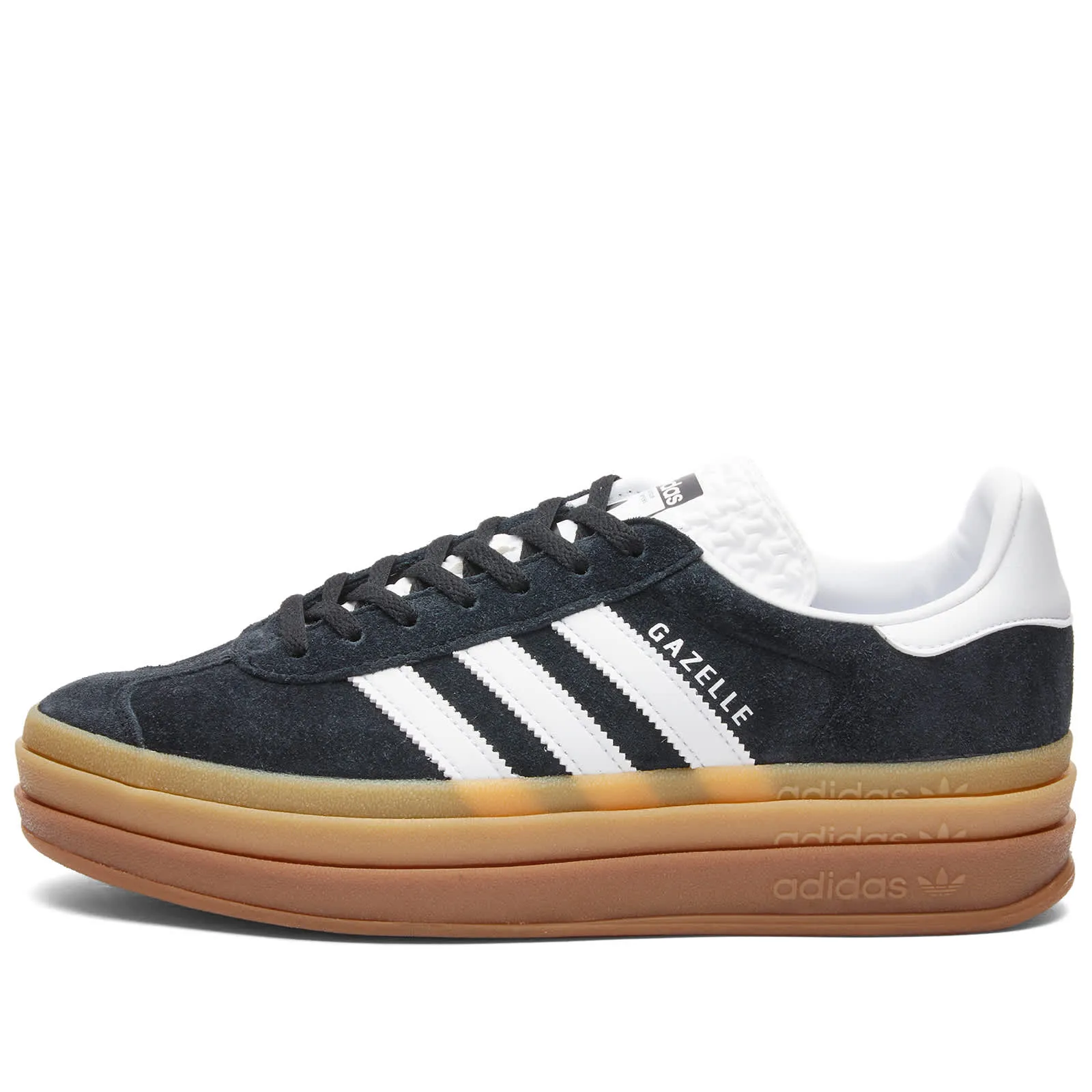 Adidas Gazelle Bold W, Core Black, Ftwr White & Ftwr White, Core Black, Core Black Ftwr White & Ftwr White  Ftwr White & Ftwr White