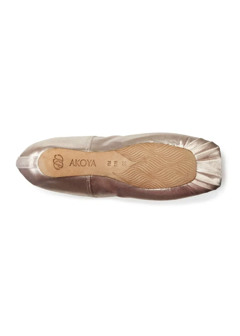 Akoya Pointe Shoe - Pink (Flexible Soft)