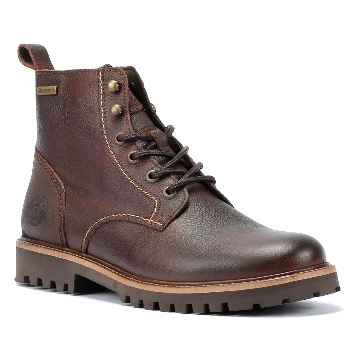 Barbour Foggy Leather Men's Brown Boots