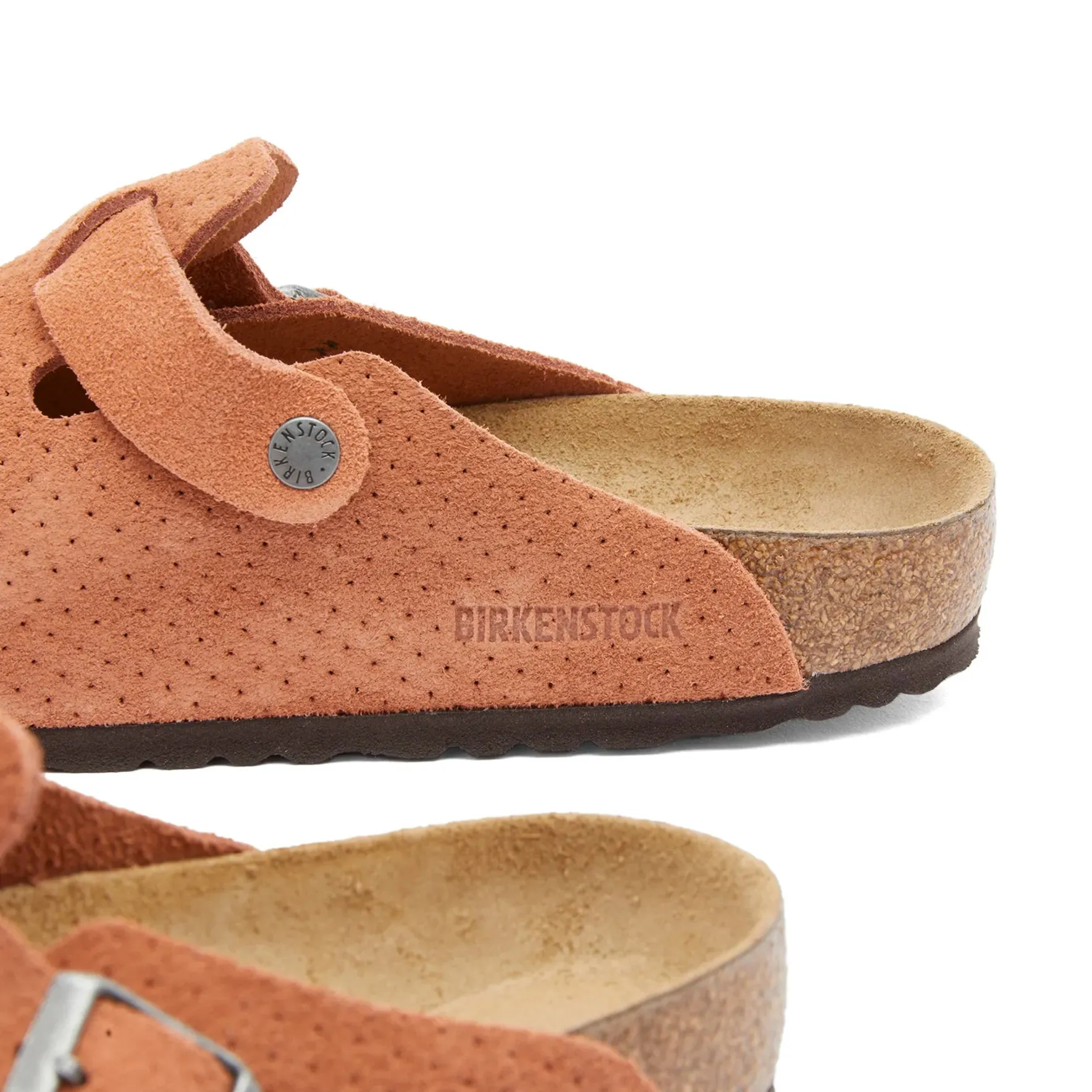 Birkenstock Boston Dots Clogs, Orange