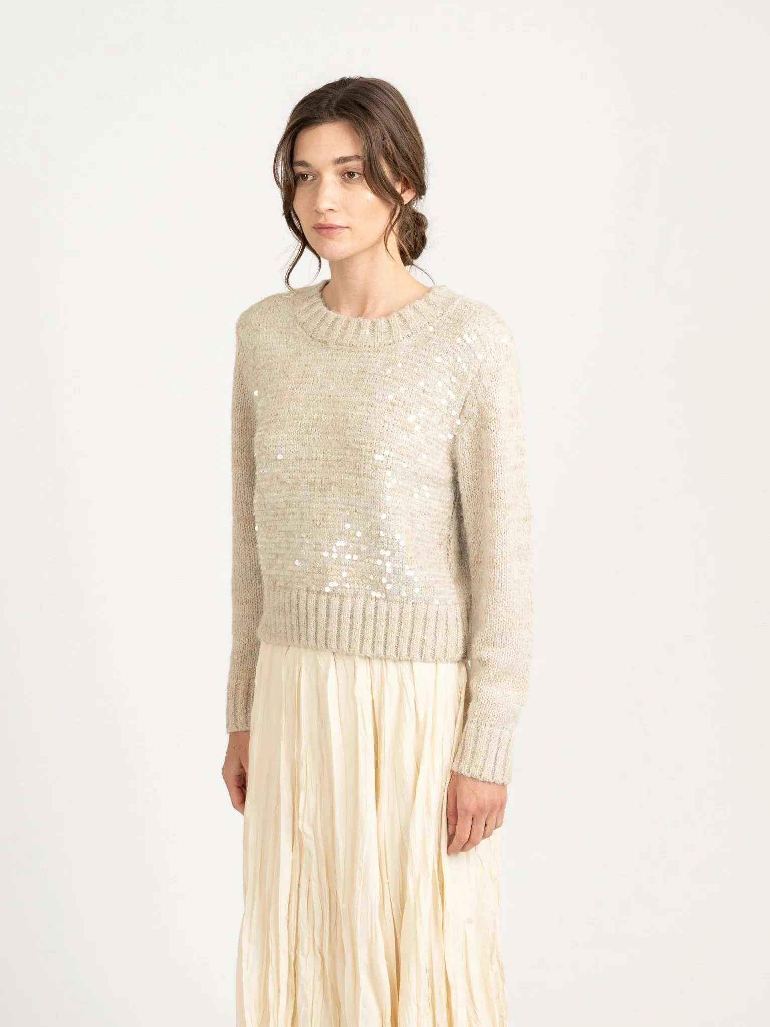 Cheri Sequined Sweater