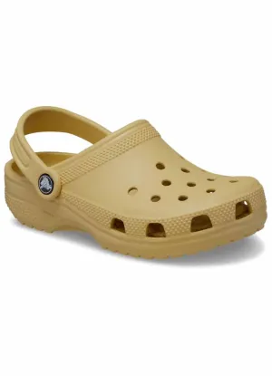 Classic Clog K in Wheat by Crocs