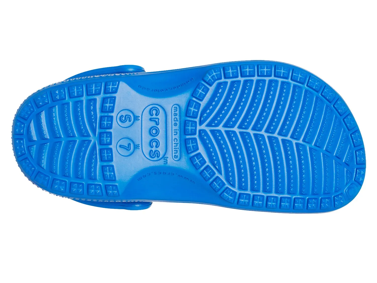 Classic Crocs clogs, blue