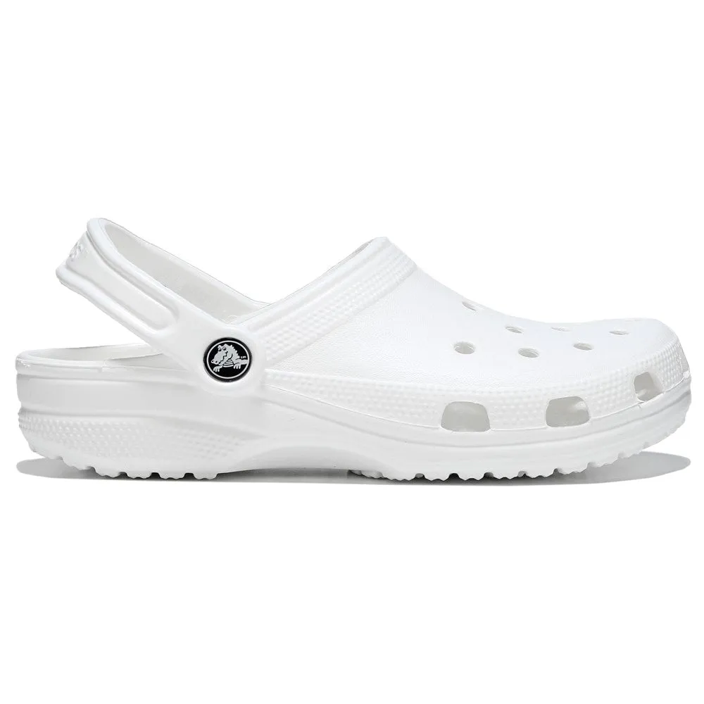 Classic Crocs clogs, white