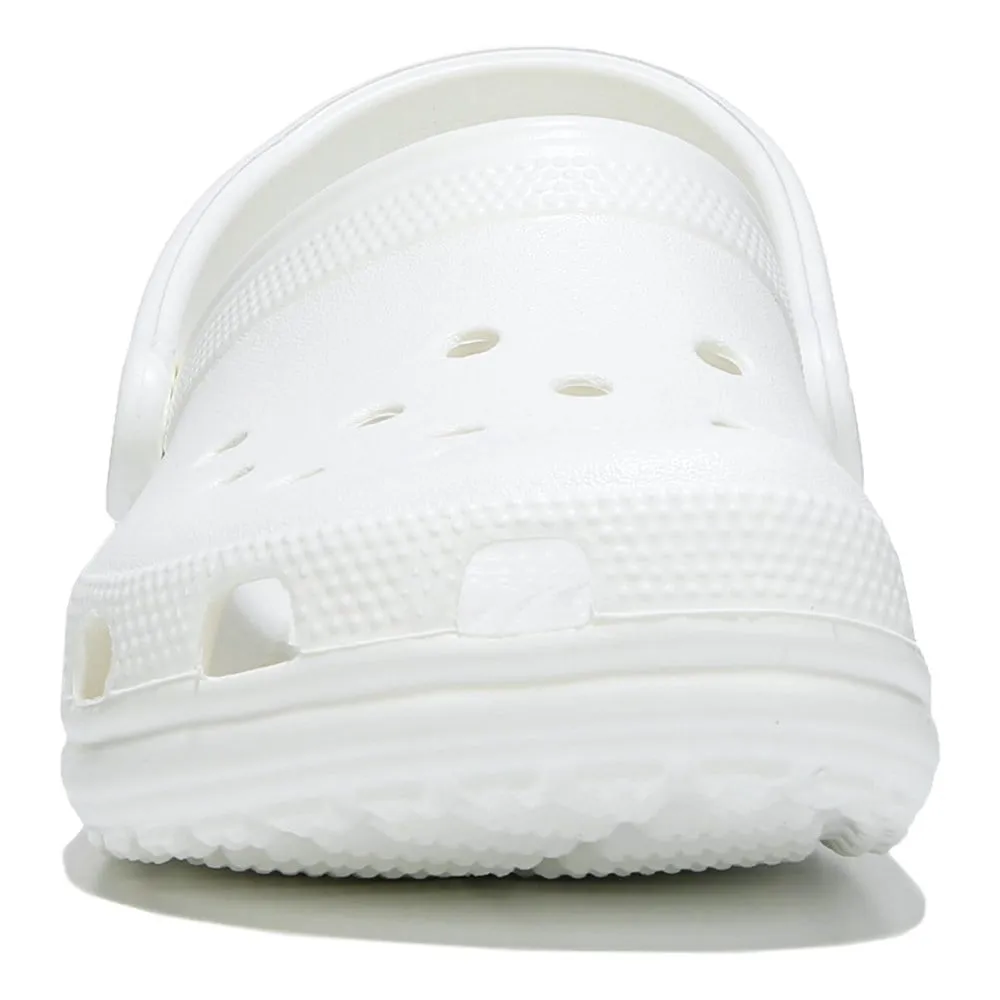 Classic Crocs clogs, white