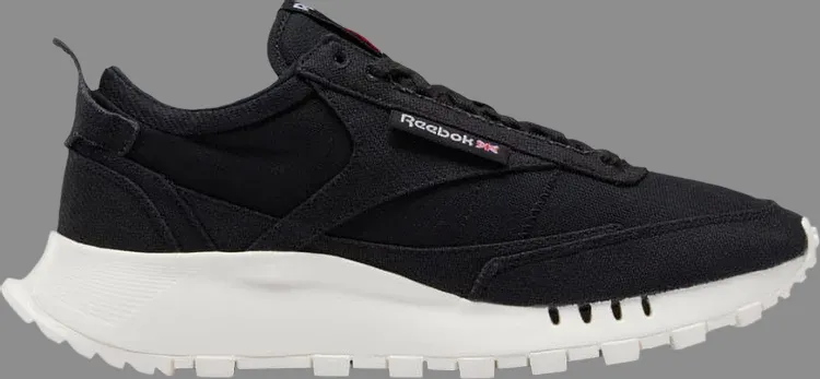 Classic leather legacy grow 'black chalk' Reebok sneakers, black