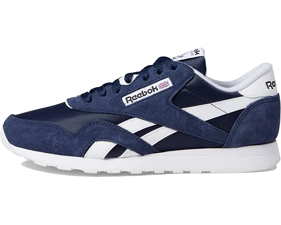 Classic Nylon Reebok Lifestyle Sneakers, blue