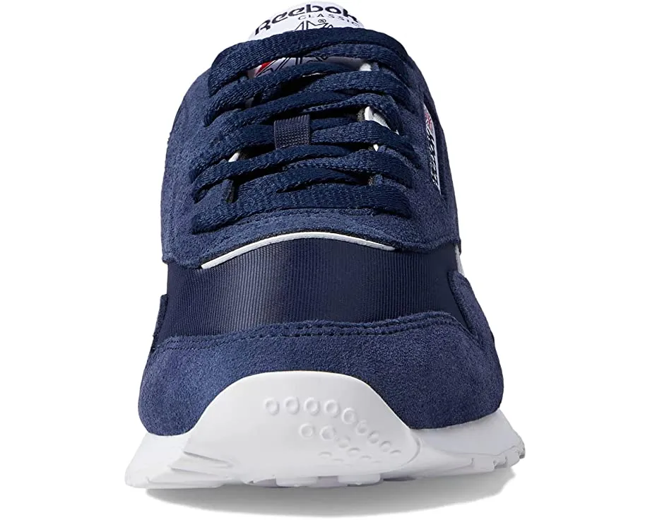 Classic Nylon Reebok Lifestyle Sneakers, blue