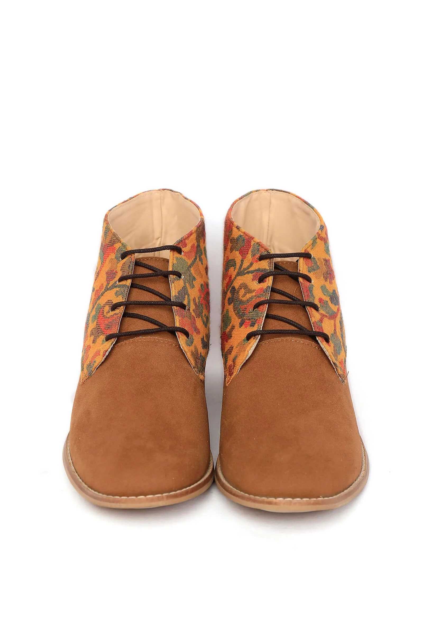 Coffee Brown Kani Cruelty Free Oxford Shoes