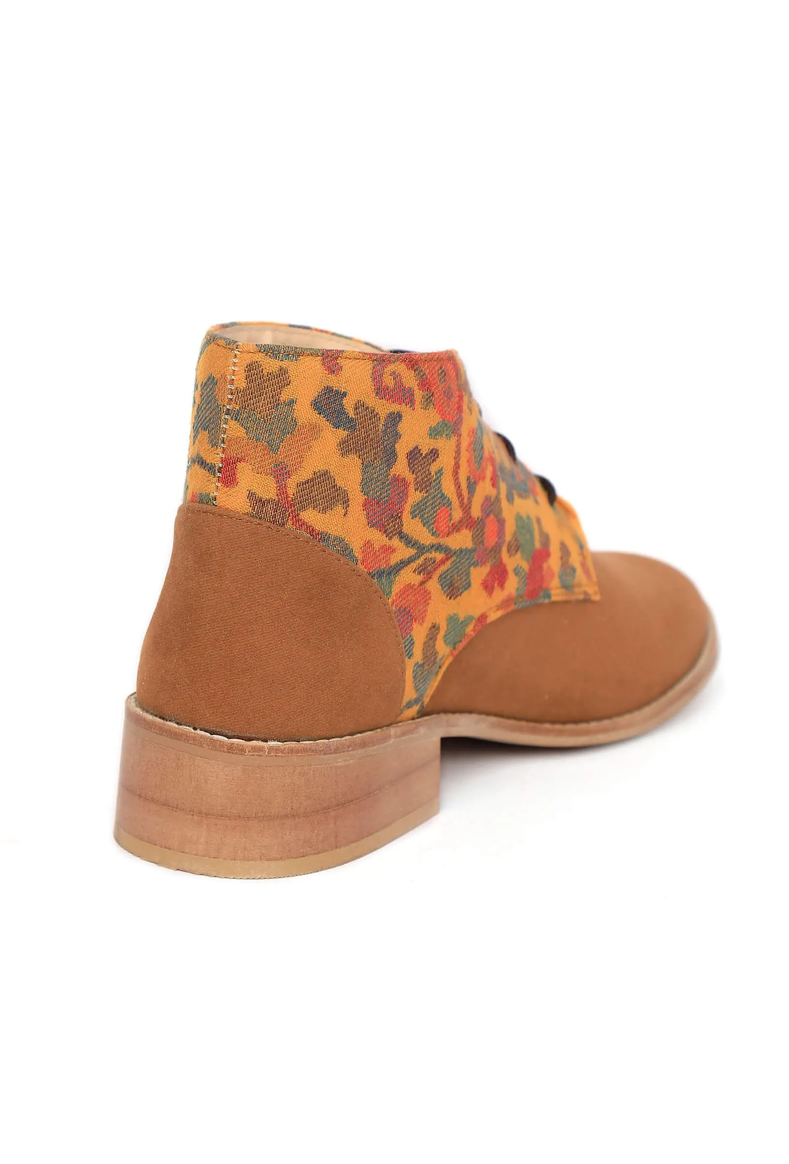 Coffee Brown Kani Cruelty Free Oxford Shoes