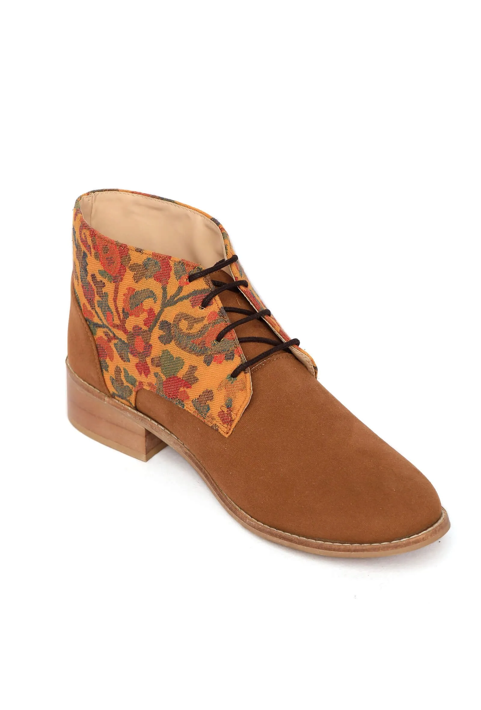 Coffee Brown Kani Cruelty Free Oxford Shoes