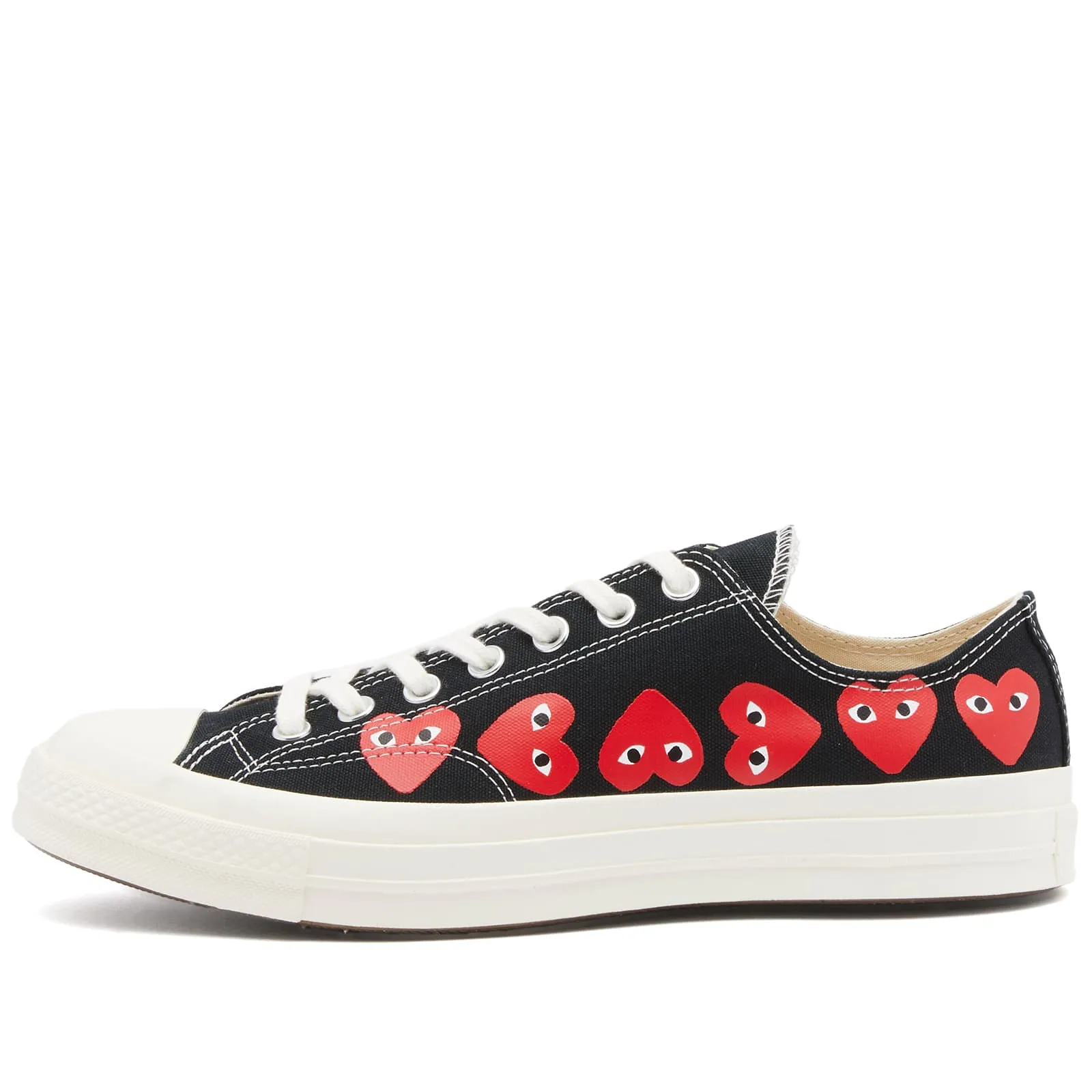 Comme Des Garçons Play X Converse Multi Heart Low sneakers, black