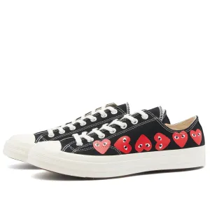 Comme Des Garçons Play X Converse Multi Heart Low sneakers, black