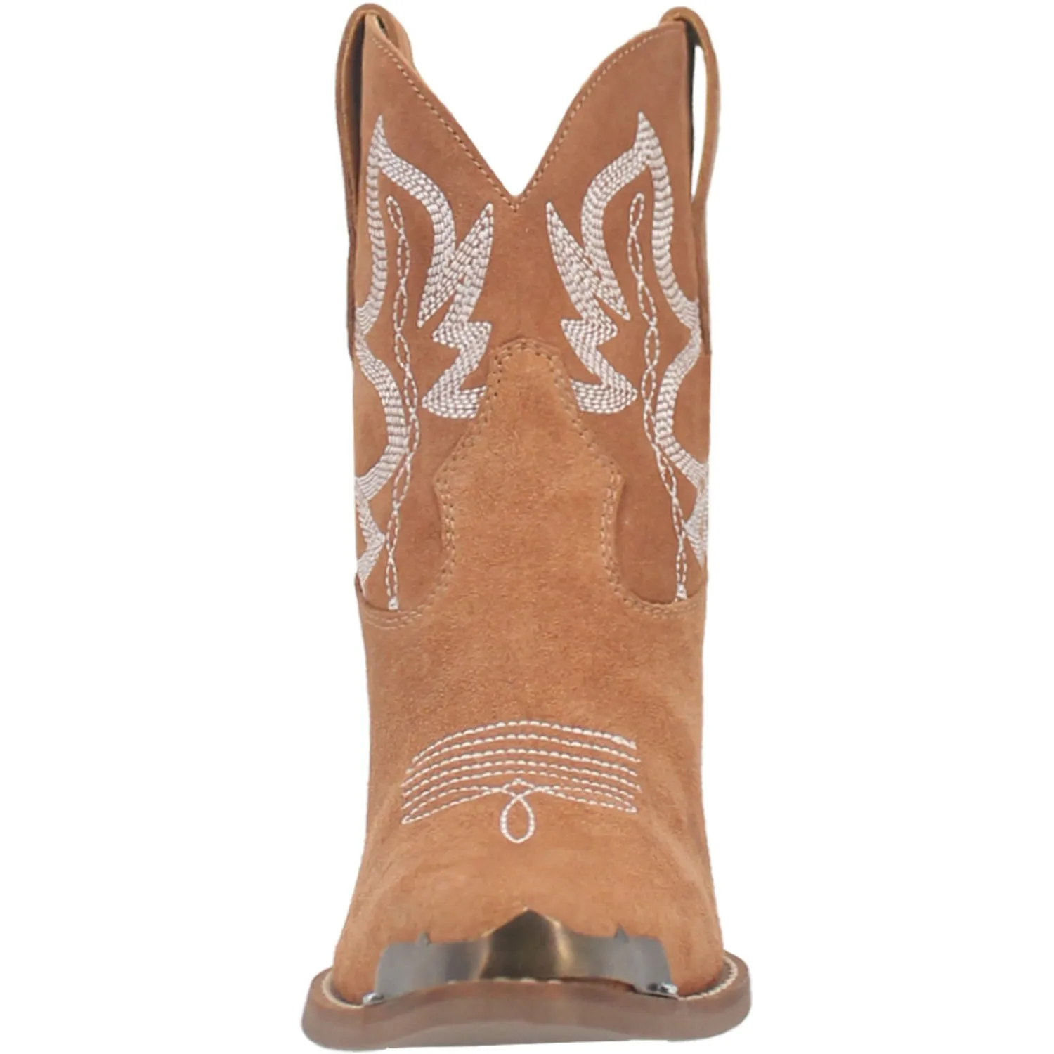 Dingo Womens Joyride Bootie Tan Suede Fashion Boots