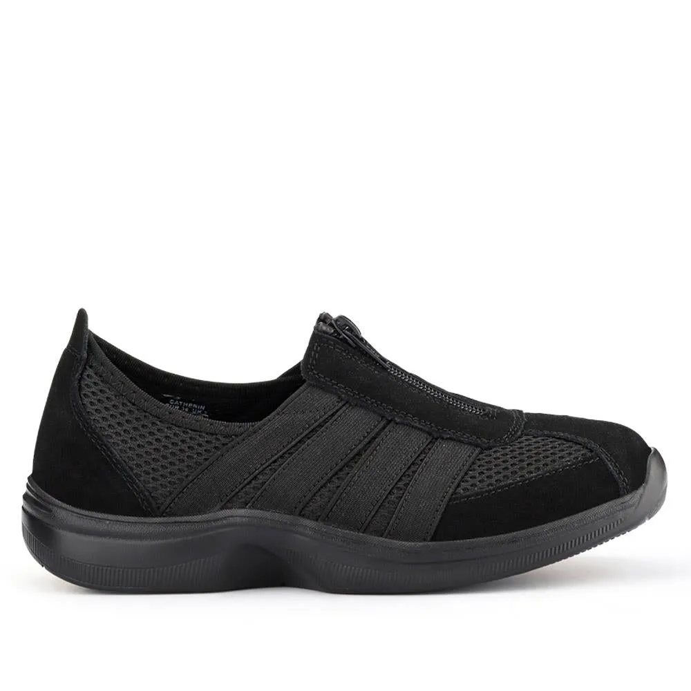 Extra-Wide Slip-On Shoes - CATHERIN / 326 642