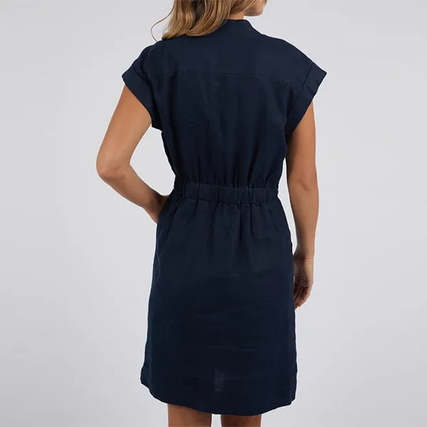 Harlow Dress - Navy