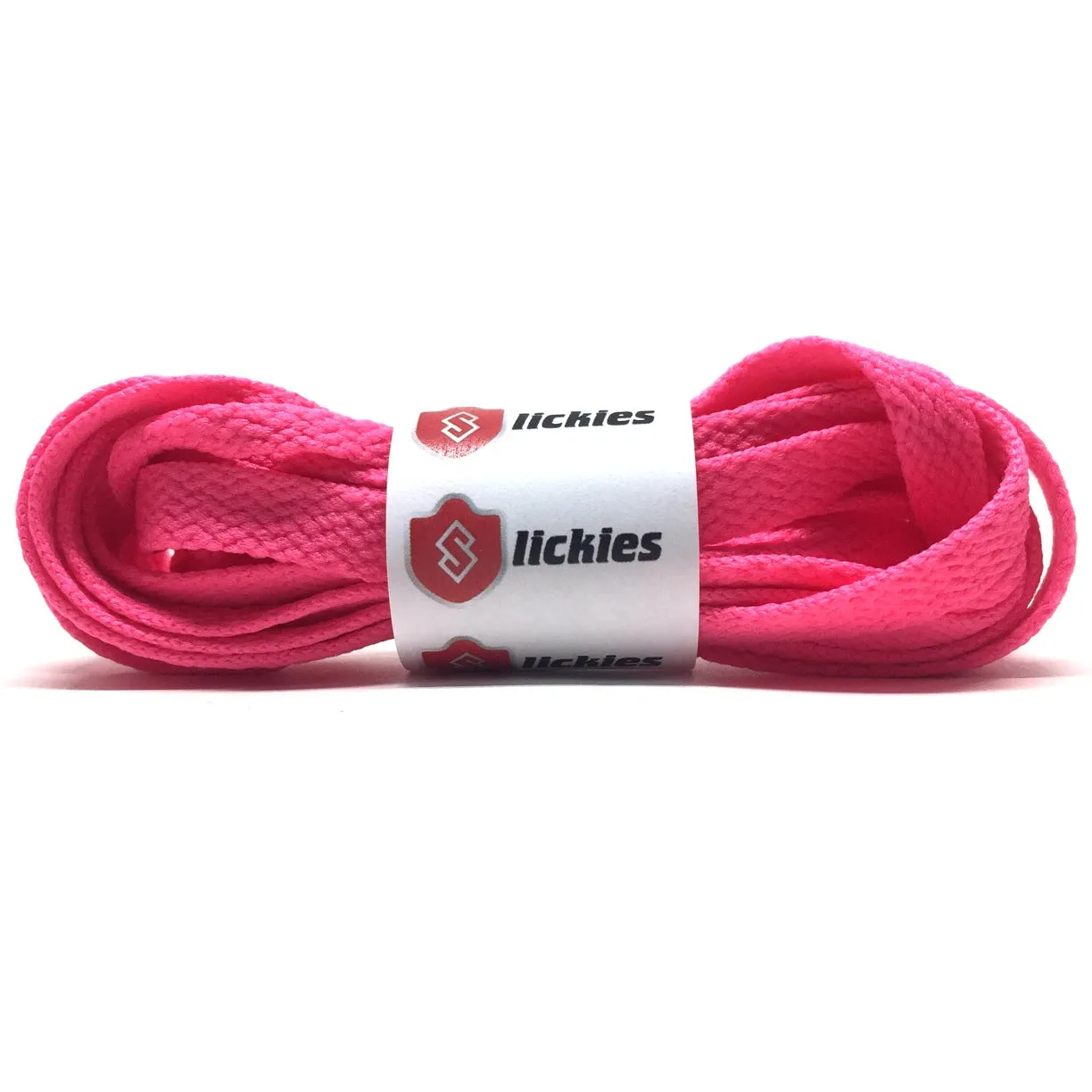 Jordan 1 Laces Basics Flat Thin - Flash Pink Laces