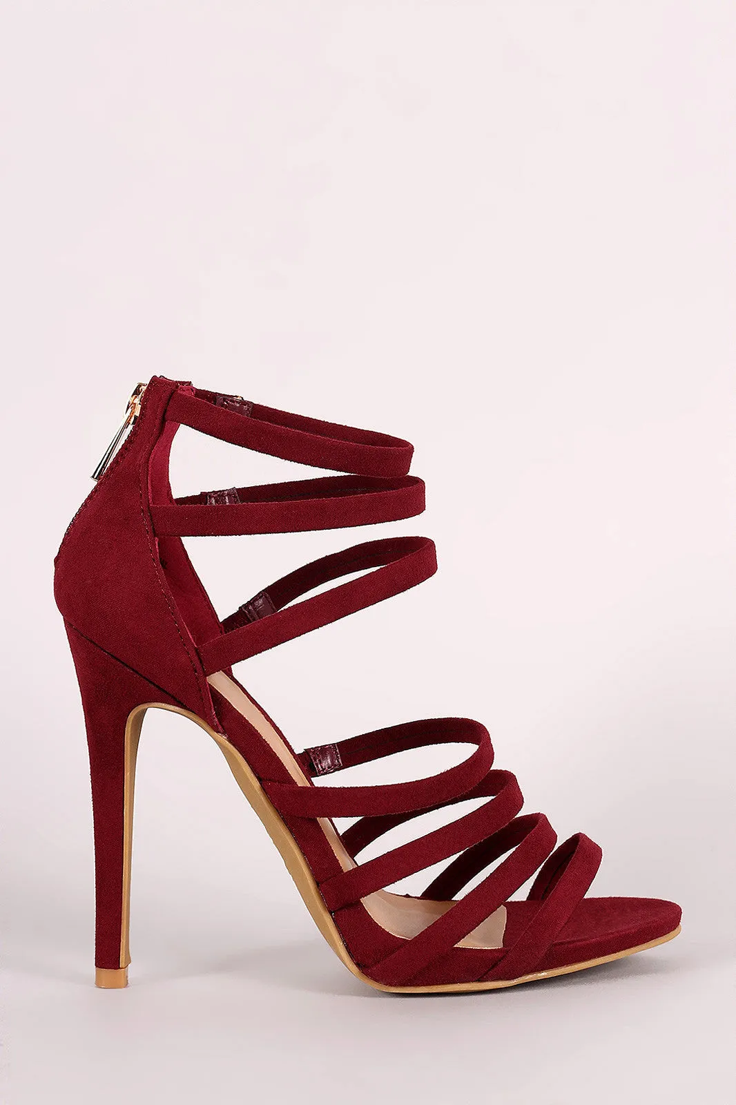 Kerena -  Open Toe Stiletto Heel