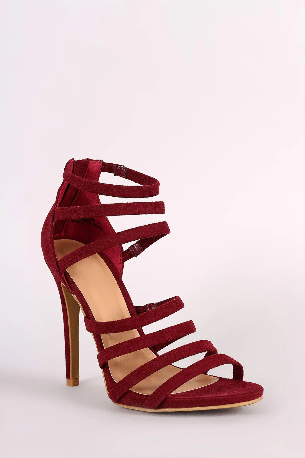 Kerena -  Open Toe Stiletto Heel