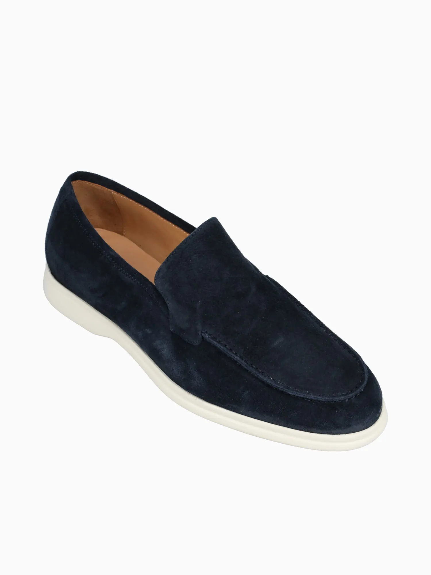 Lorenzo Rich Blue Suede