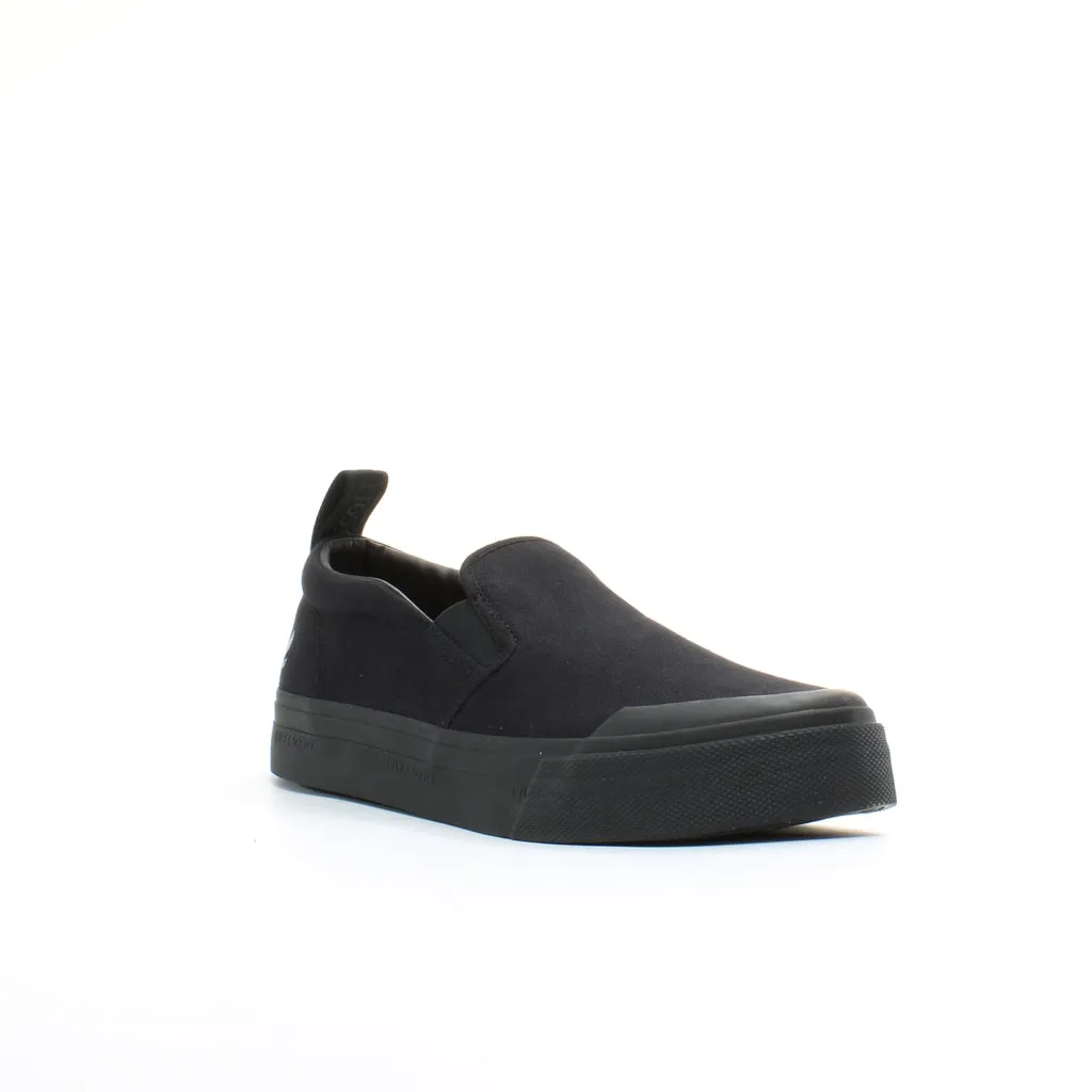 Lyle & Scott Duncan Mens Black Plimsolls