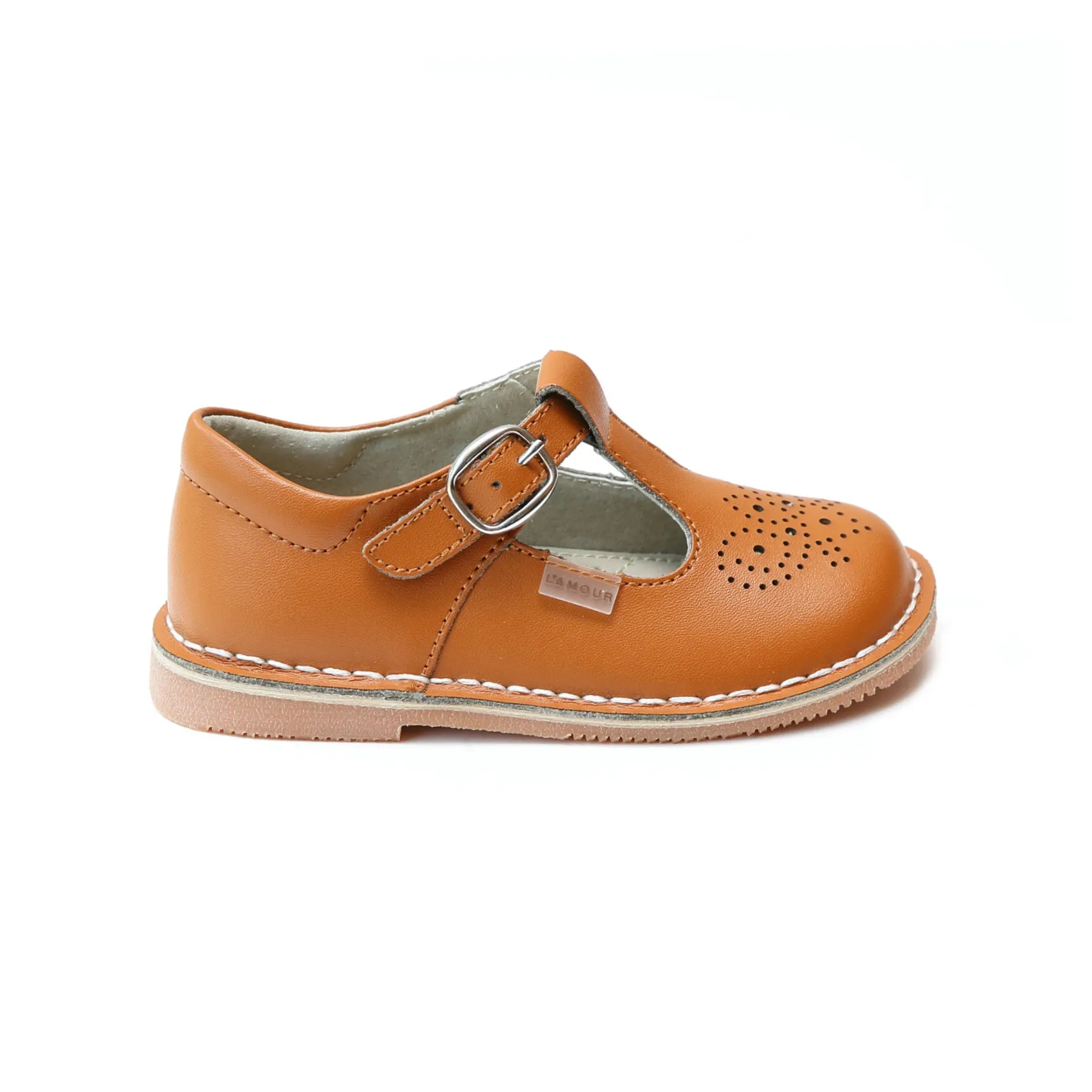 Mary Janes T-Strap Leather | Ollie