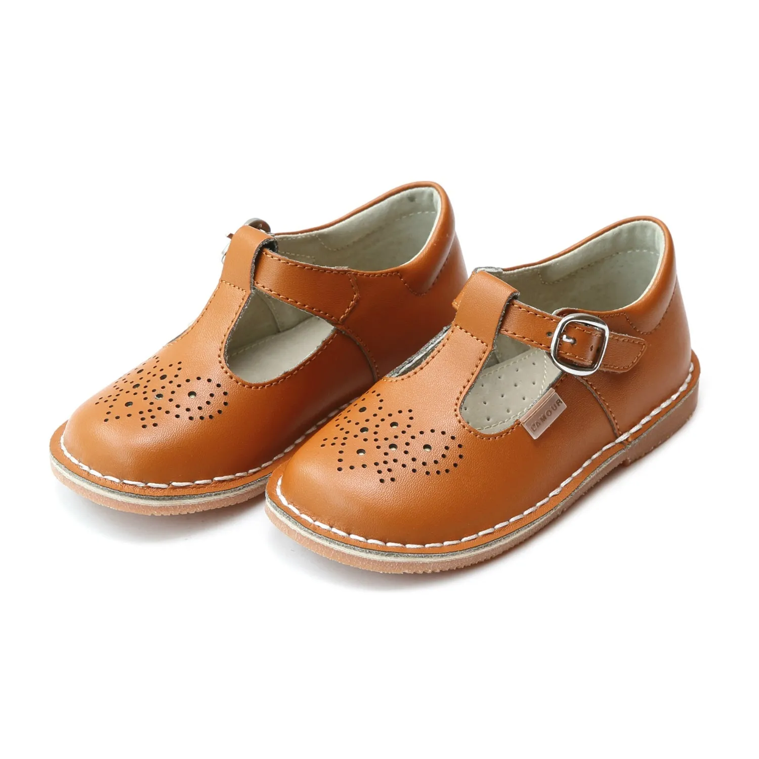 Mary Janes T-Strap Leather | Ollie