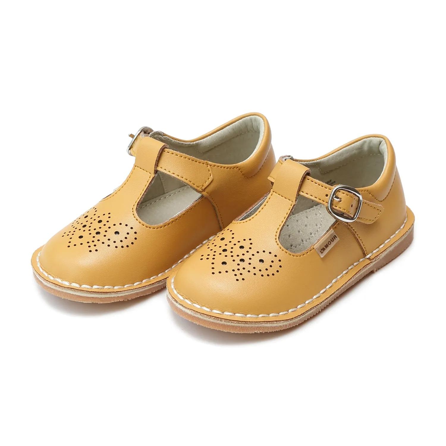 Mary Janes T-Strap Leather | Ollie