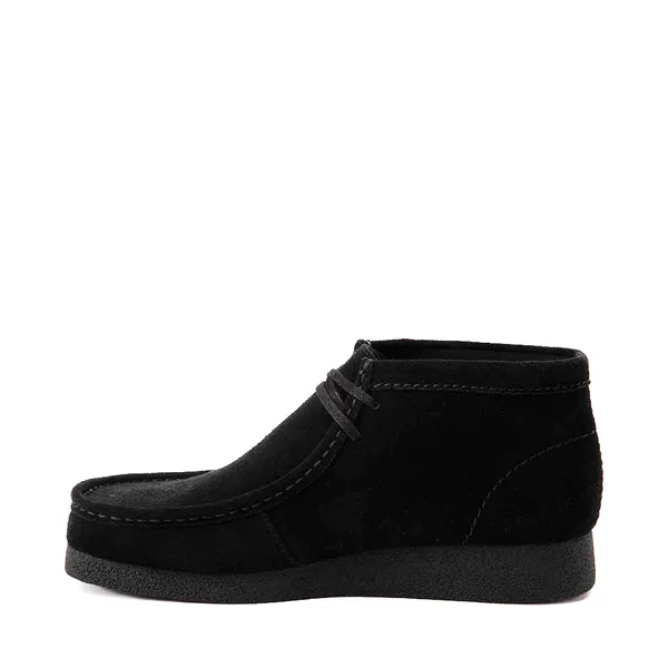 Men's Clarks Wallabee EVO Chukka boots, black