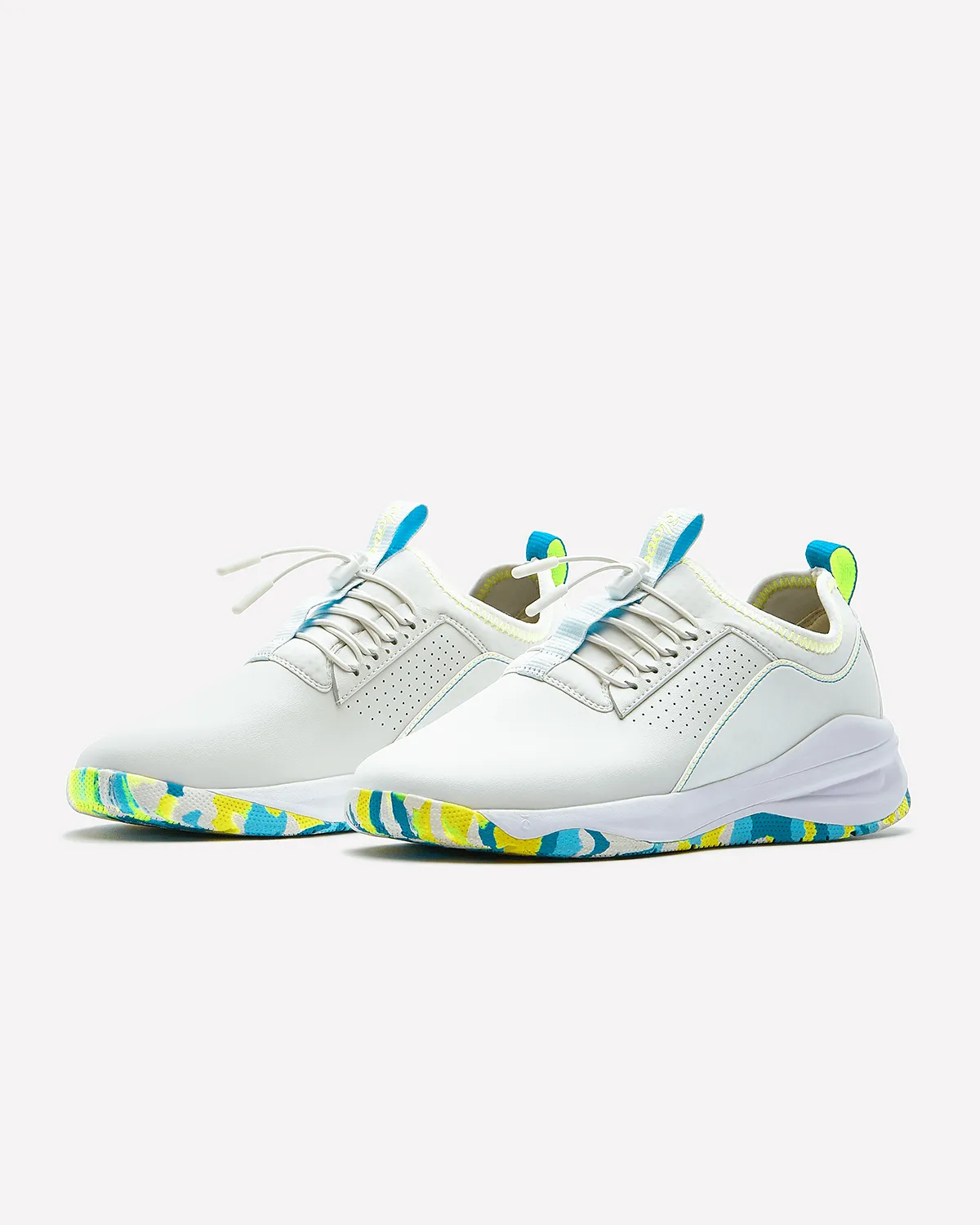 Men's Classic - White / Aquatic Pop