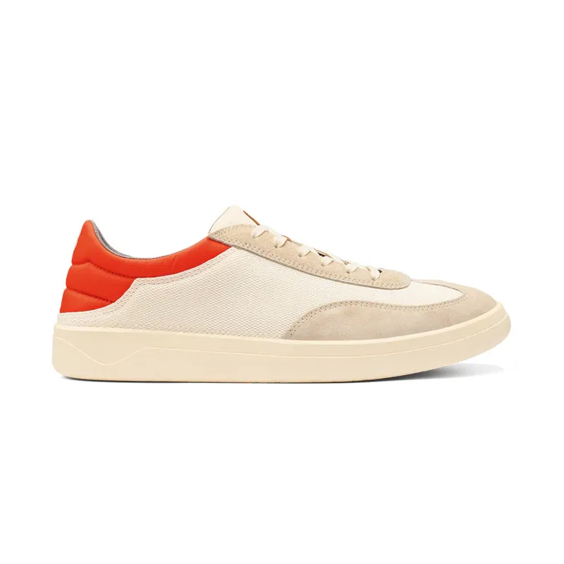 Men's Punini Off White/Molten Orange