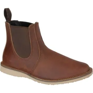 Men's Weekender Chelsea Boots Red Wing Heritage, Copper Rough & Tough Leather