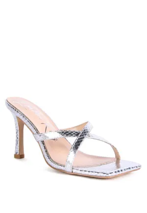 Muriel Cross Strap Sandals