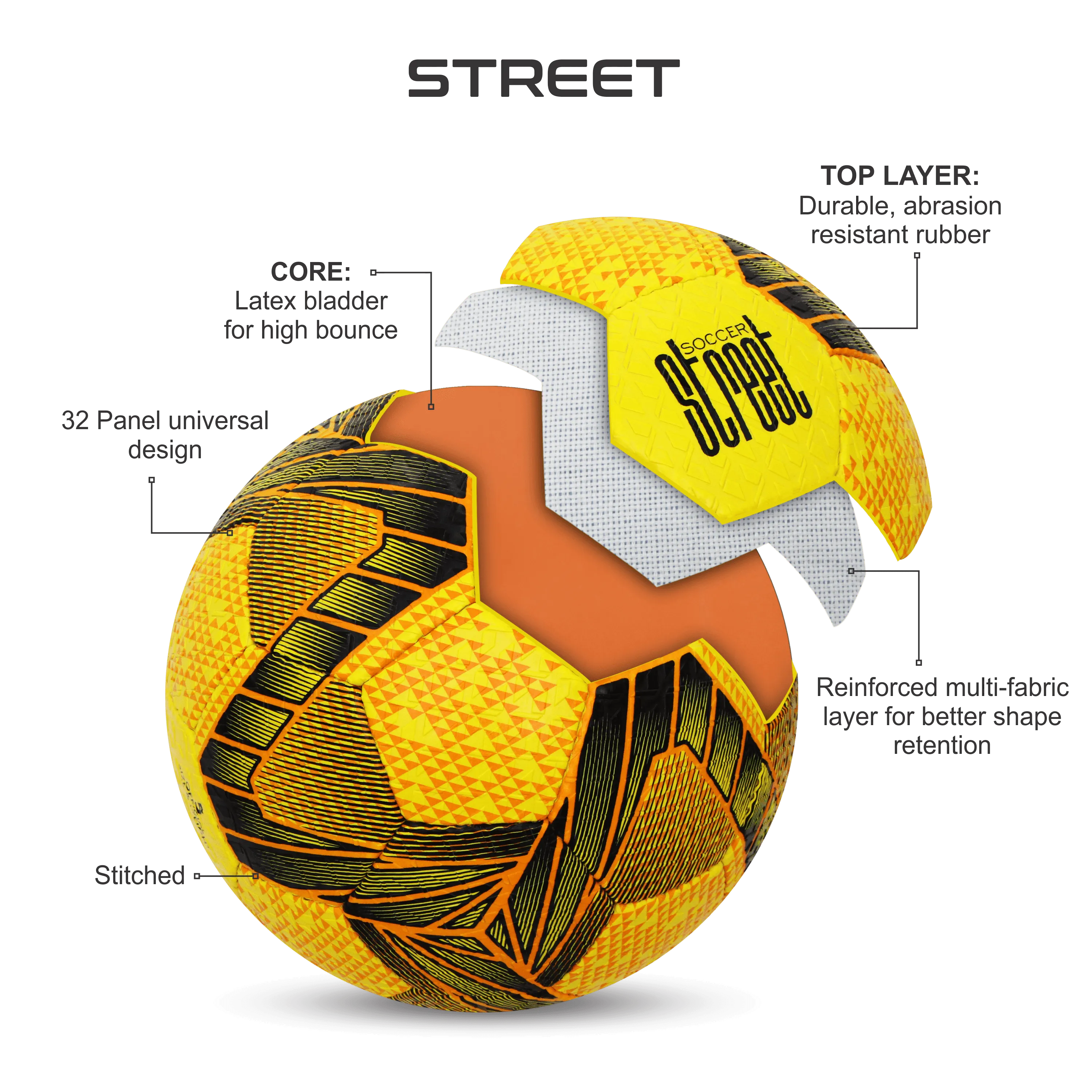 Nivia Street Football | KIBI Sports