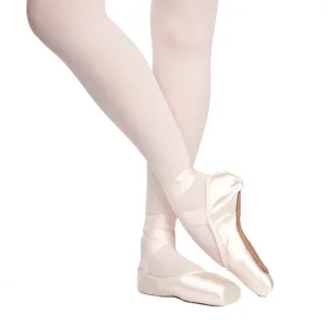 Russian Pointe Rubin V-Cut Pointe Shoes - Flexible Hard Shank