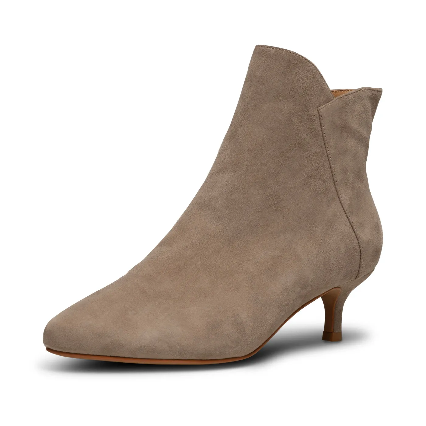 Saga boot suede - TAUPE