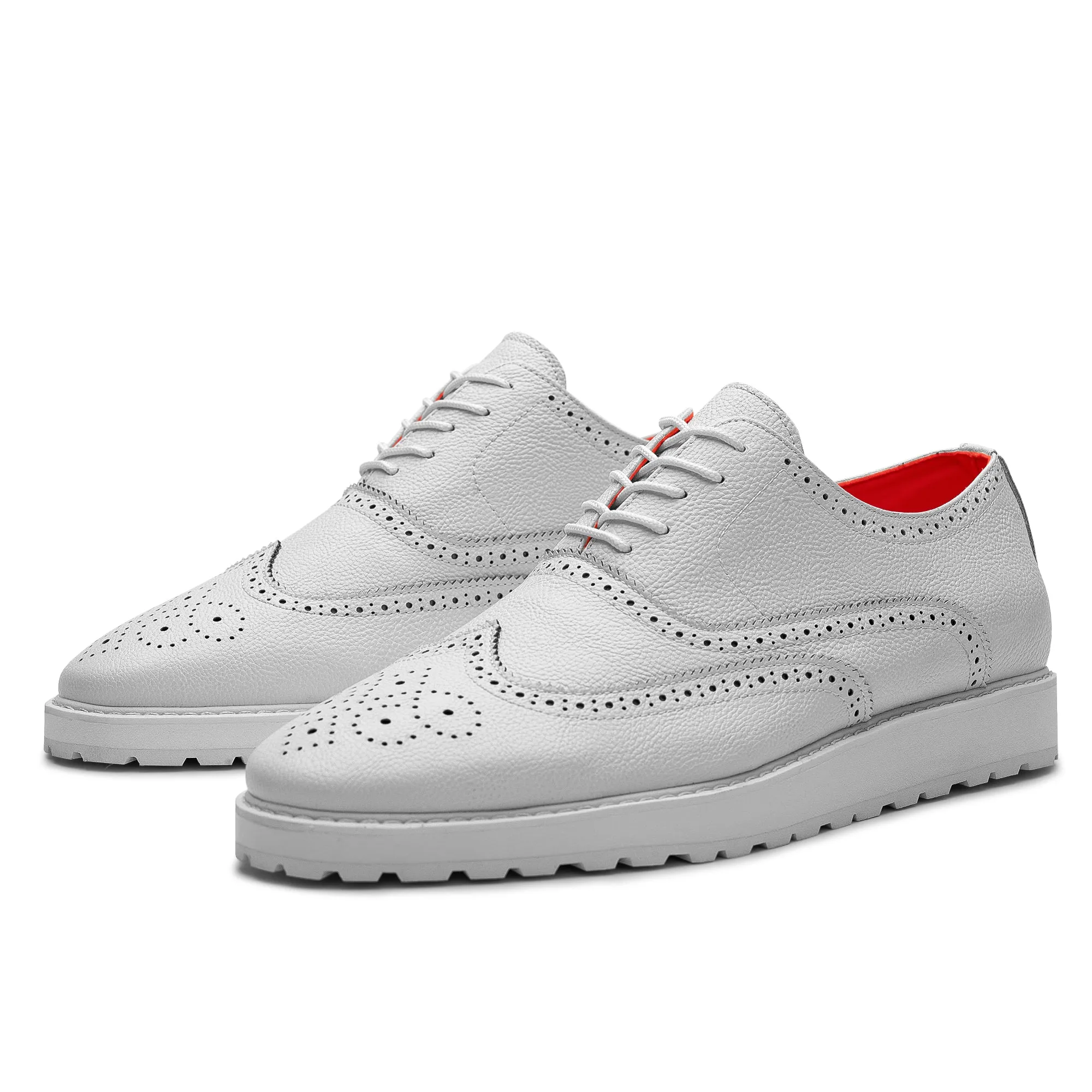 The Priority L TAYNO Leather Lace Up Wingtip Sneaker