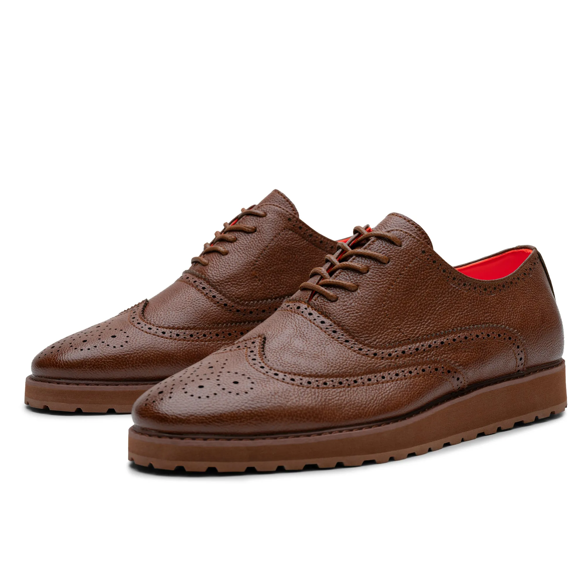 The Priority L TAYNO Leather Lace Up Wingtip Sneaker