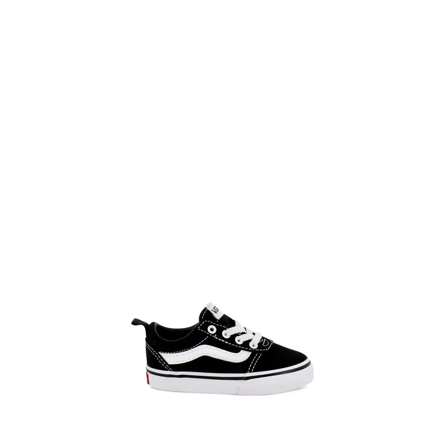 WARD SLIP ON (JNR) - BLACK/WHITE