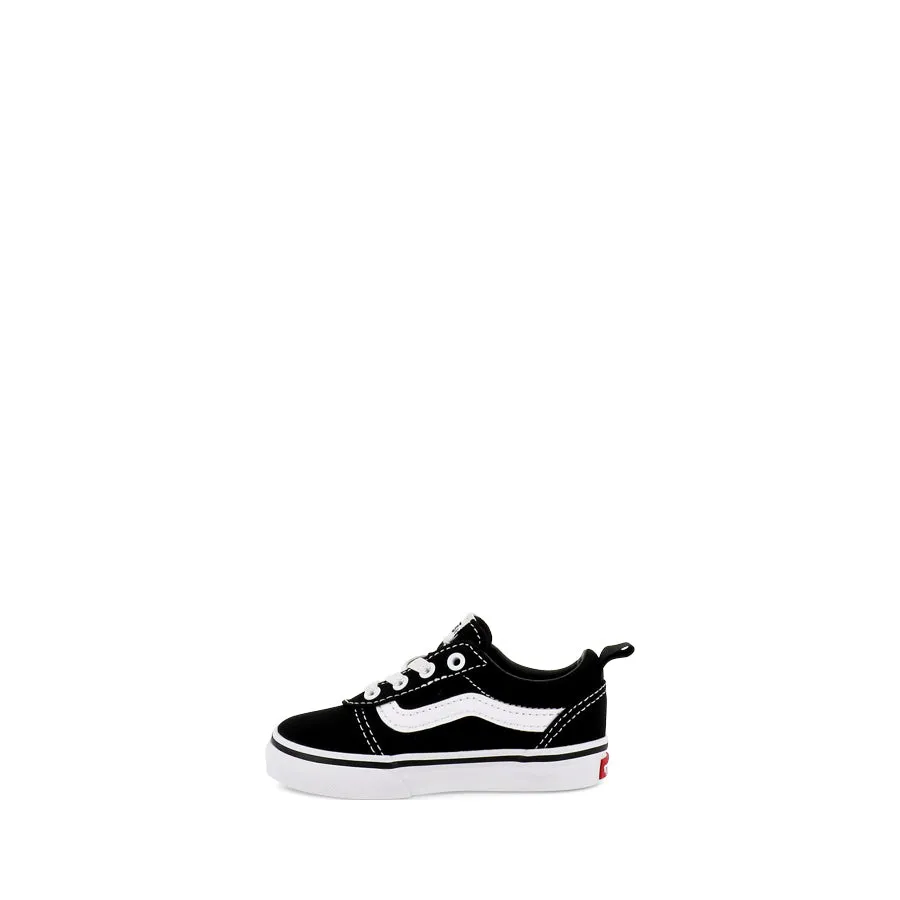 WARD SLIP ON (JNR) - BLACK/WHITE