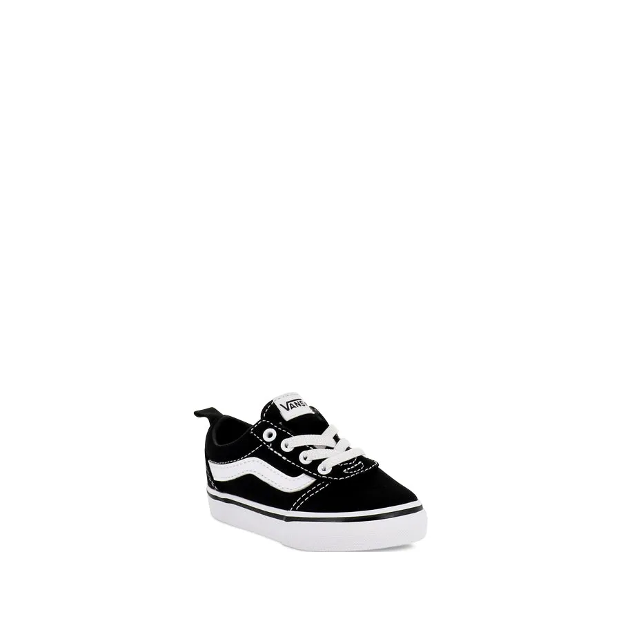 WARD SLIP ON (JNR) - BLACK/WHITE