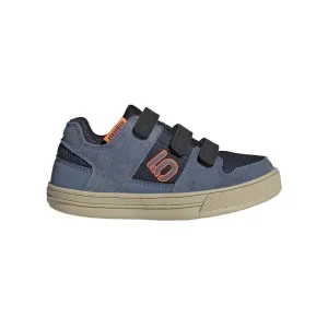 Youth Shoes Five Ten Freerider Kids VCS Flat Shoes - Legend Ink/Wonder Steel/Impact Orange